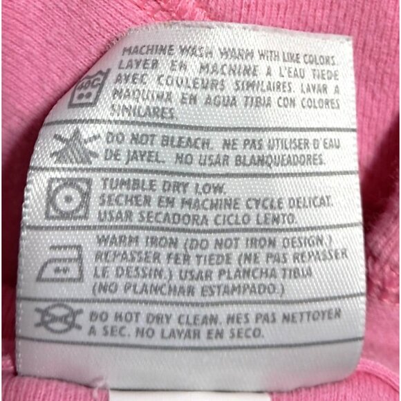 Vintage Y2K Nike Rhinestone Baby Tee Pink V-Neck Size M - Picture 8 of 9